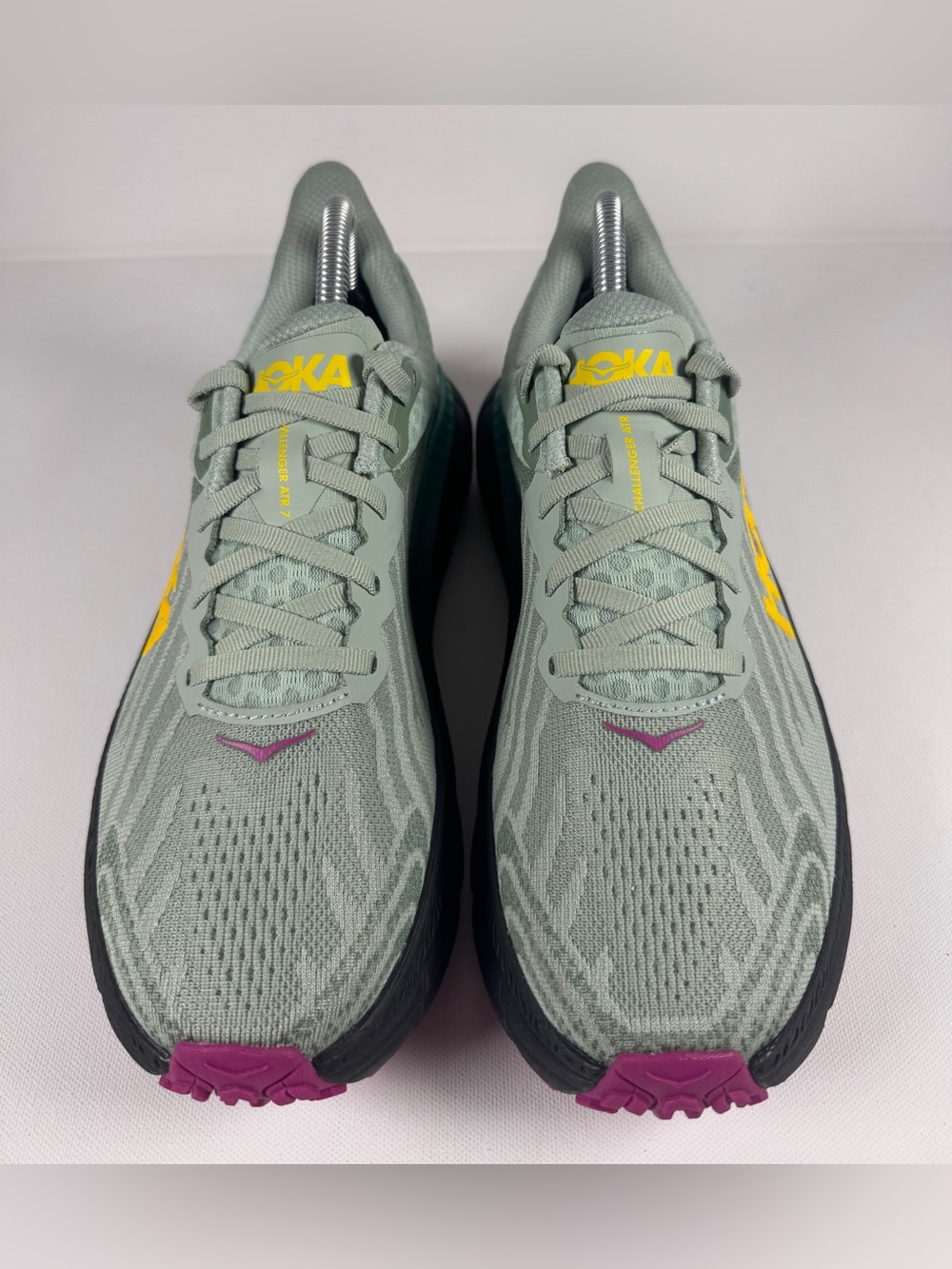 HOKA challenger ATR 7 Running Shoe Aloe Vera / Black Women SIZE 9B - Picture 6 of 9
